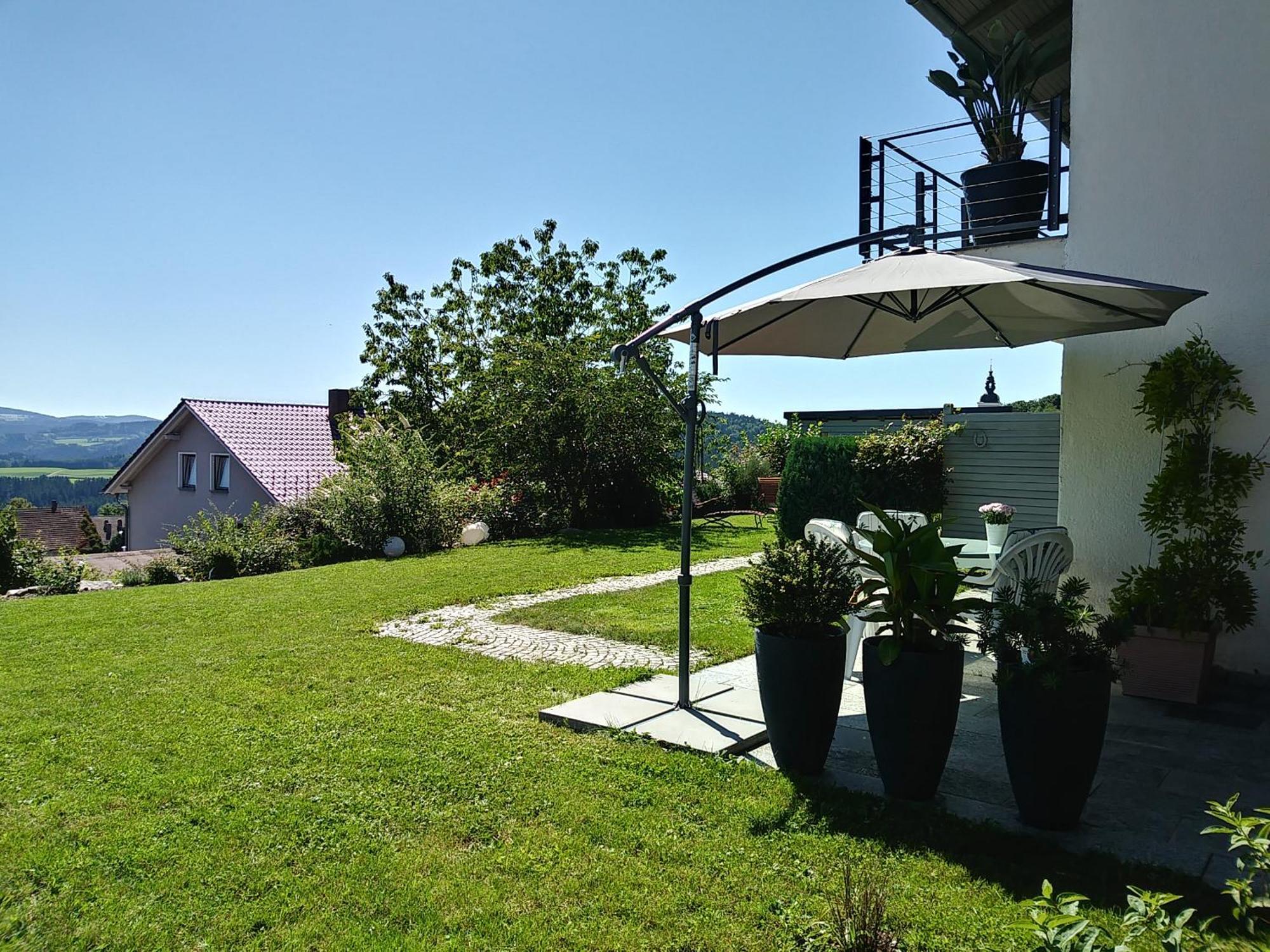 Ferienwohnungen Alpenblick Mit Garten -Panoramasauna- Kirchdorf im Wald Εξωτερικό φωτογραφία