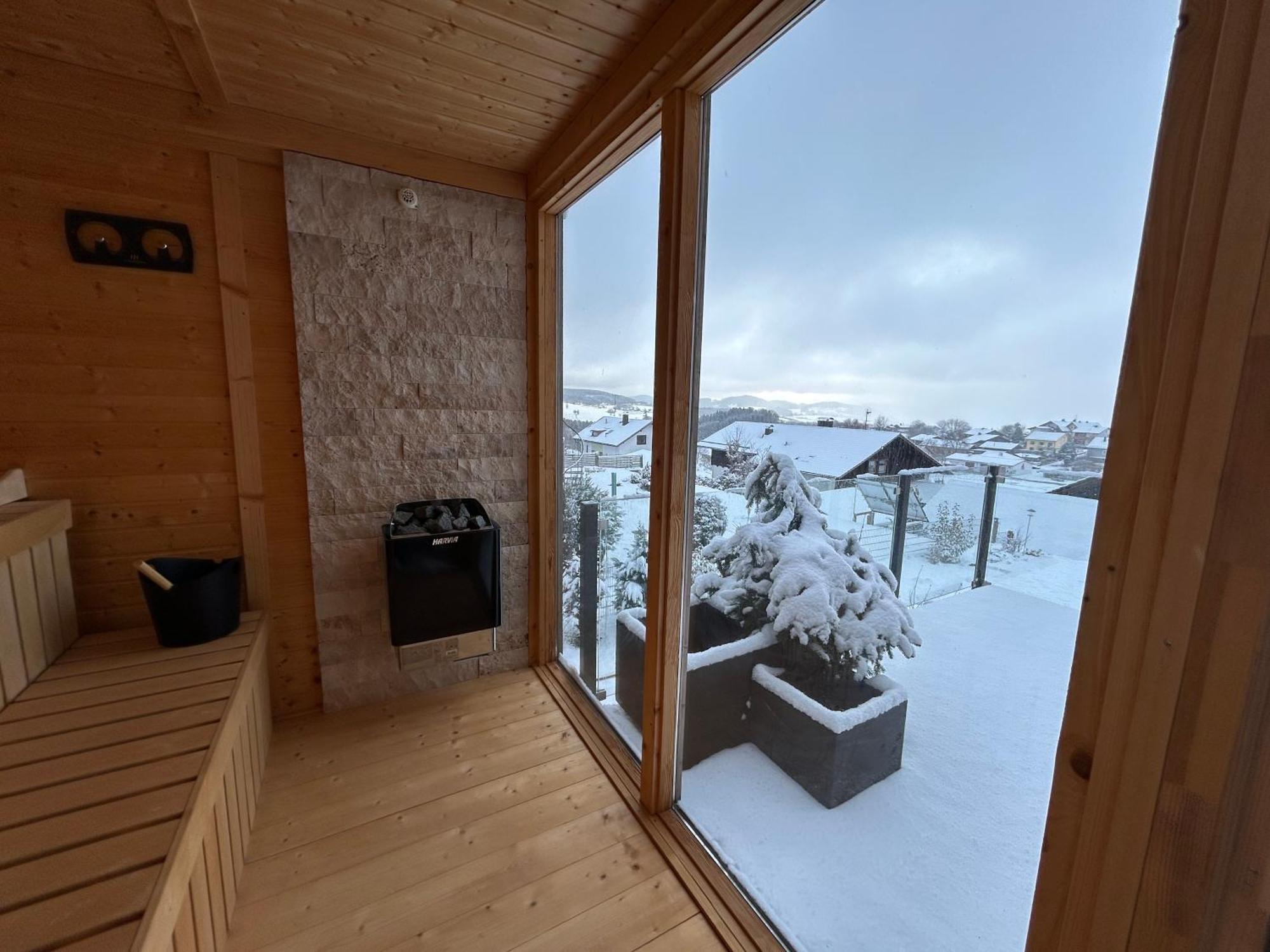 Ferienwohnungen Alpenblick Mit Garten -Panoramasauna- Kirchdorf im Wald Εξωτερικό φωτογραφία